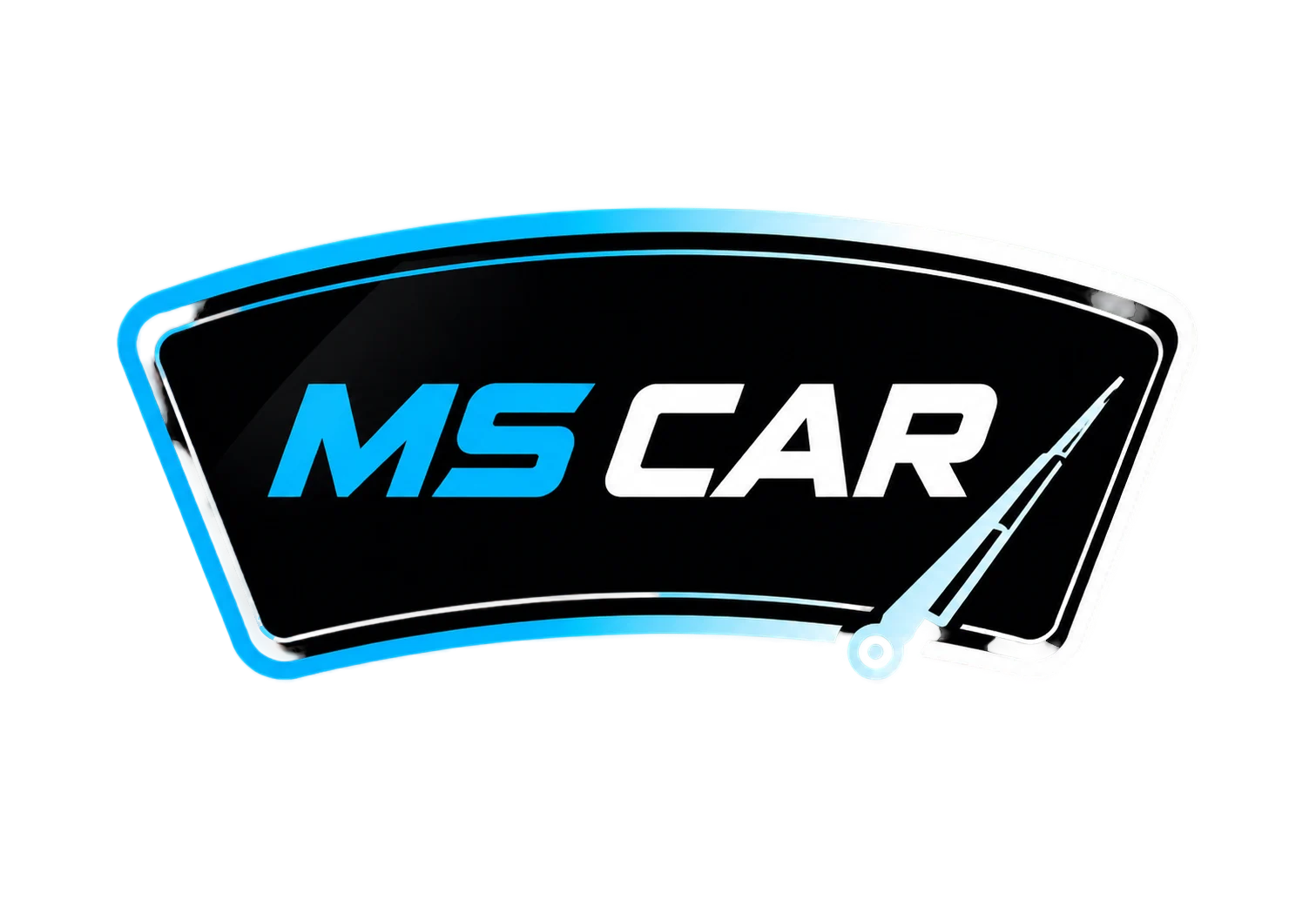 Логотип MS CAR — ремонт автостекла, полировка и тонировка в Кишинёве